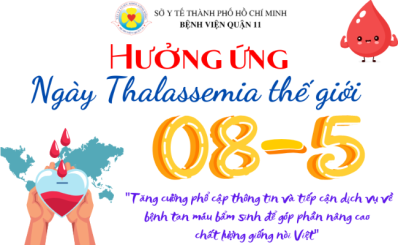Hưởng ứng Ngày Thalassemia thế giới 08.5